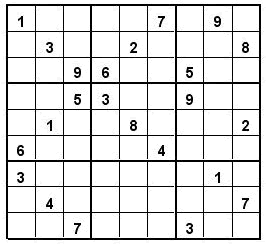 図1 解答前の初期状態AlEscargotパズル 図1 解答前の初期状態AlEscargotパズル