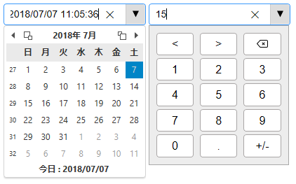 図12　ドロップダウン表示のサンプル（P004-dropdown）