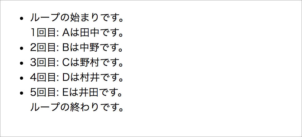 図5:リスト9が表示された画面