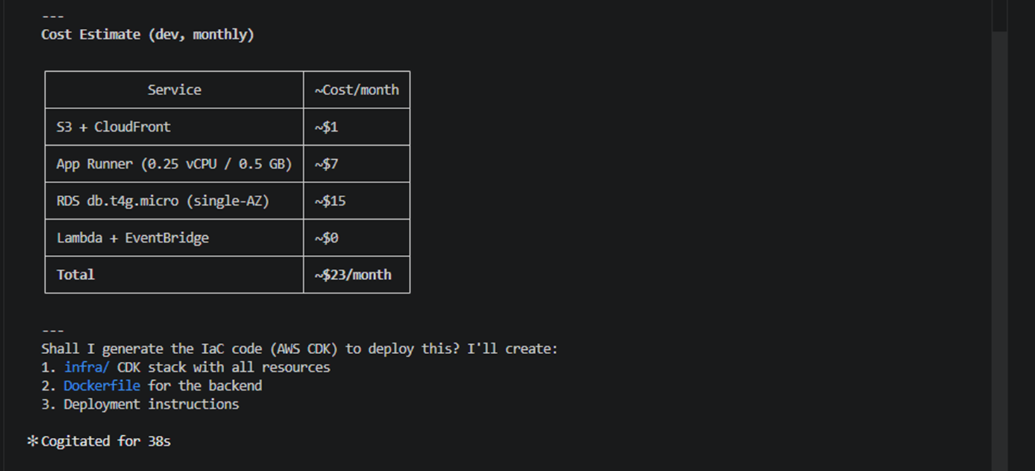 test summary