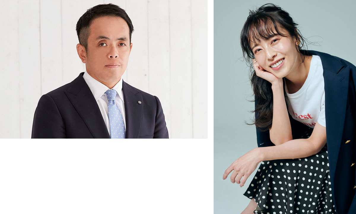 安藤広大氏(左)/上田まりえ氏(右)