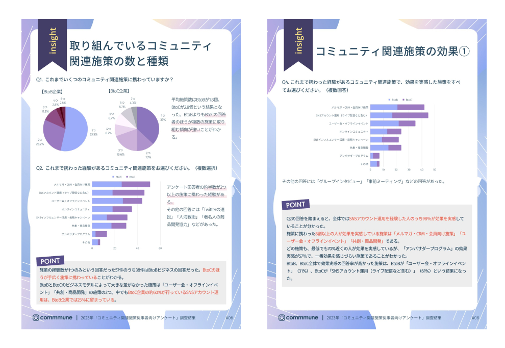 公開されたレポートの一部