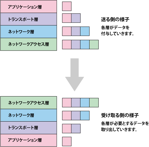 カプセル化の様子