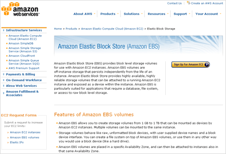 Amazon EBS