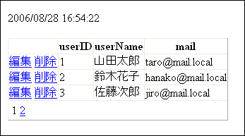 図2　1ページ目を表示