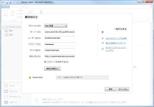 図9 発行の設定画面