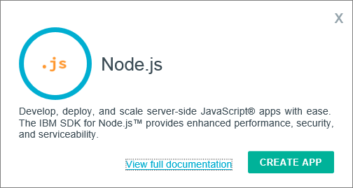 Node.jsアプリの作成