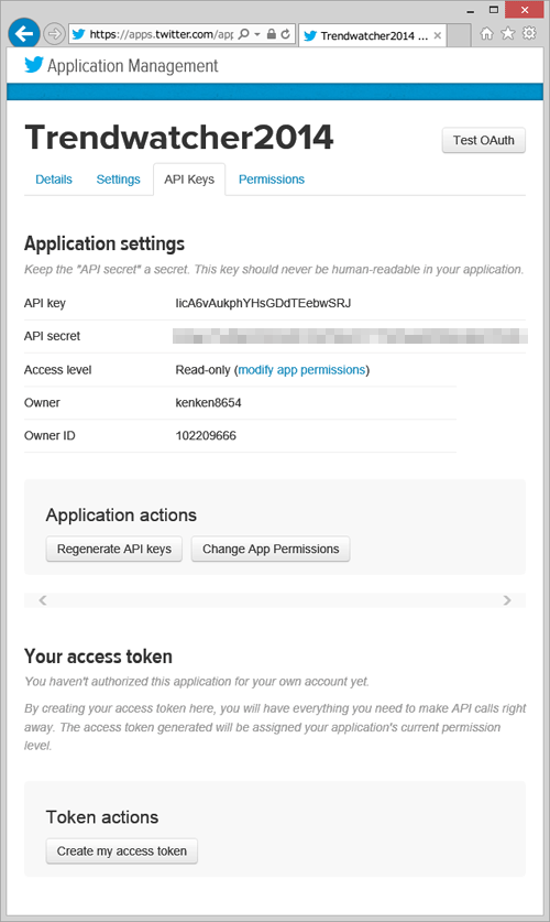 API Keys