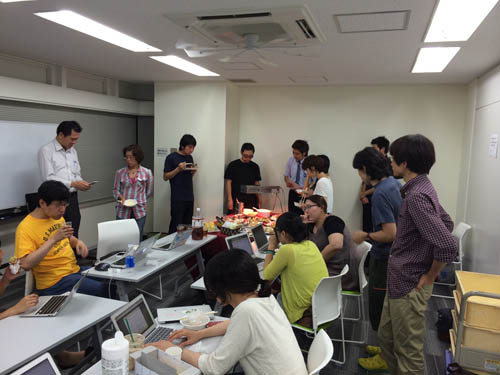 パーティメニュー試食会の様子2
