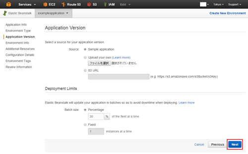 Application Version