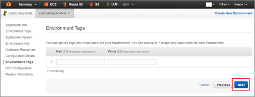 Environment Tags
