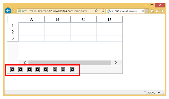 図8　Azure Webサイトからの表示