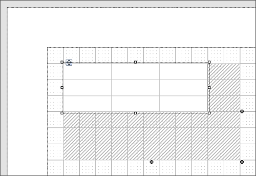 ページレポートのTableデータ領域