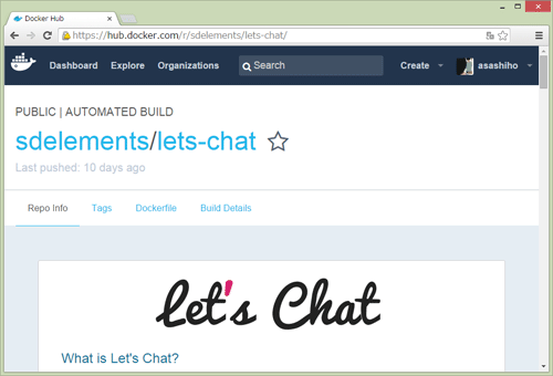 sdelements/lets-chatのイメージ