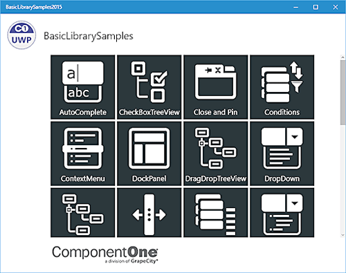 Basic Libraryのサンプル