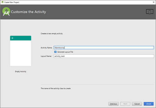 図6　Customize the Activity画面