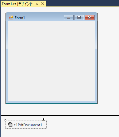 C1PdfDocumentの配置