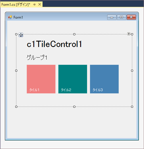 C1TileControlの配置