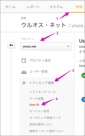 ユーザーID有効化