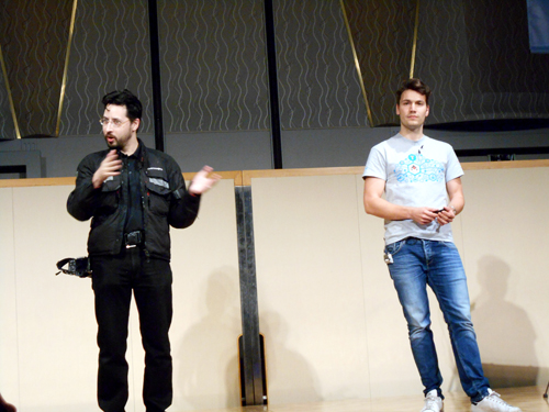 Stephen Chin氏（左）、Sebastian Daschner氏（右）