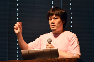 コワーキングスペース茅場町Co-Edoを運営する田中弘治氏