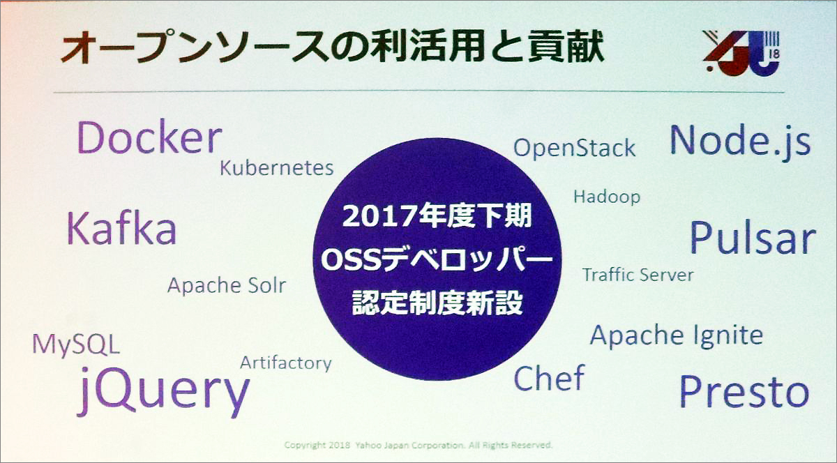 ヤフーで利活用しているOSS