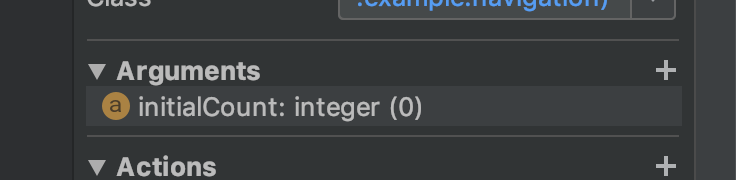図12：Argumentsが設定された