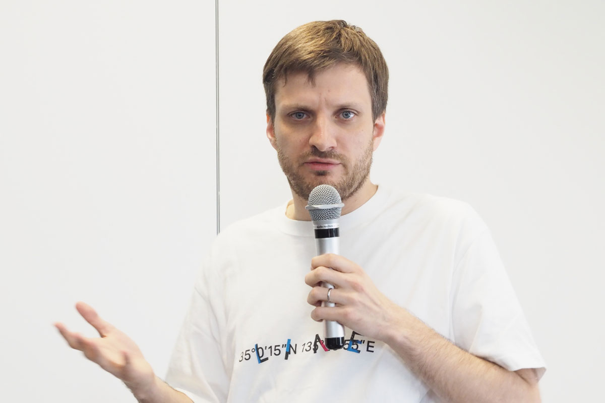 LINE KYOTO開発室 Vogel Frederik氏