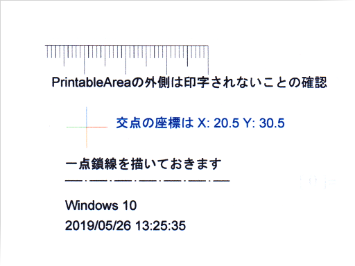 印刷例／SomethingPrintable01.javaの印字結果