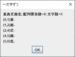 ChkSurrogGUI.javaの出力