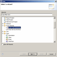 図2　EclipseプラグインでJavaクラスからWSDLを生成