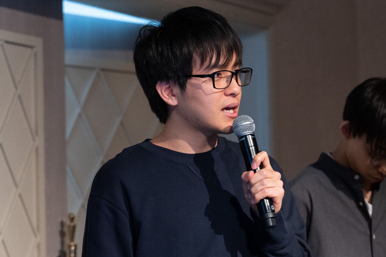 千葉工業大学 情報科学部 情報ネットワーク学科 学部4年生 菊池 兼矢氏