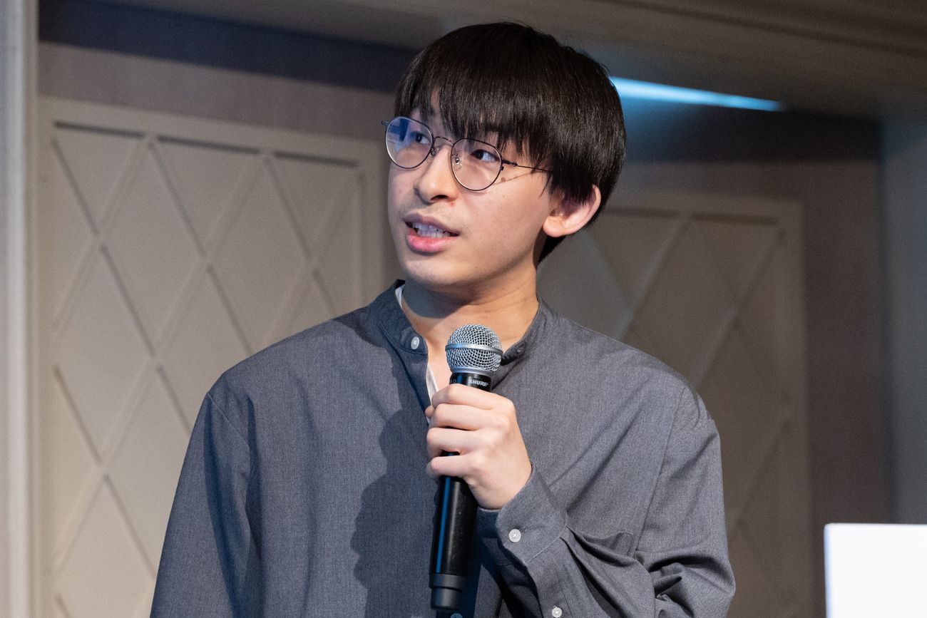 千葉工業大学 情報科学部 情報工学科 学部4年生 井上 裕介氏