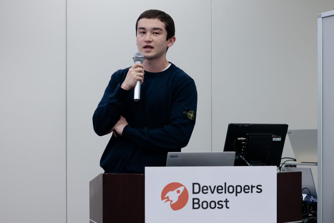 QueryLift株式会社 エンジニア Justin Wulf氏