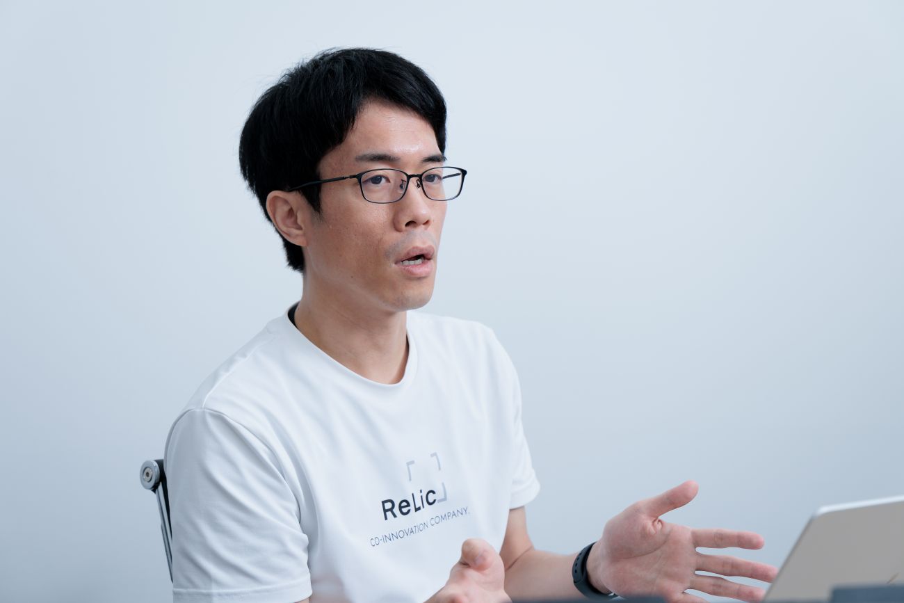 株式会社Relic 代表取締役CTO／Co-Founder 大庭亮氏