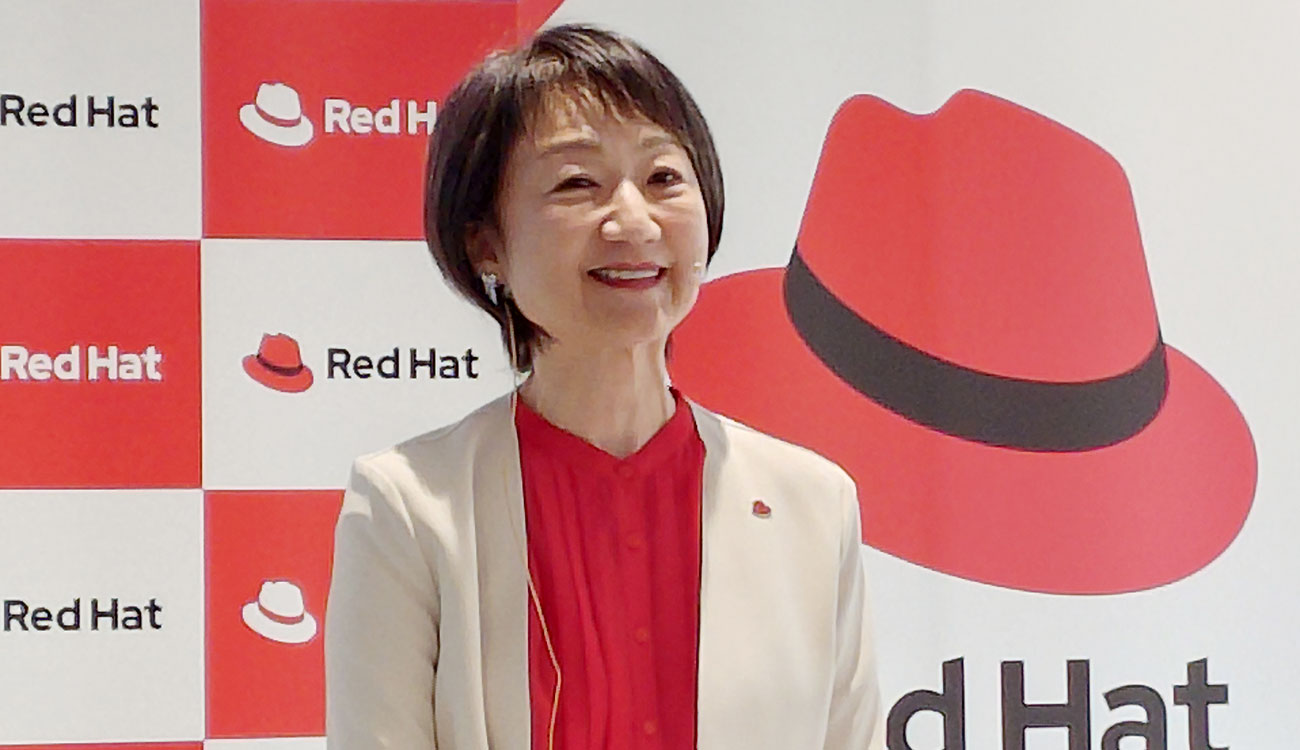 レッドハット株式会社 代表取締役社長 三浦美穂氏