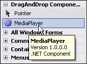 図12　MediaPlayerユーザーコントロール