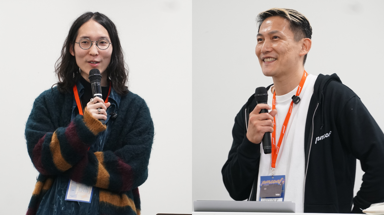 登壇者の森大祐氏（右）と柳川慶太氏（左）