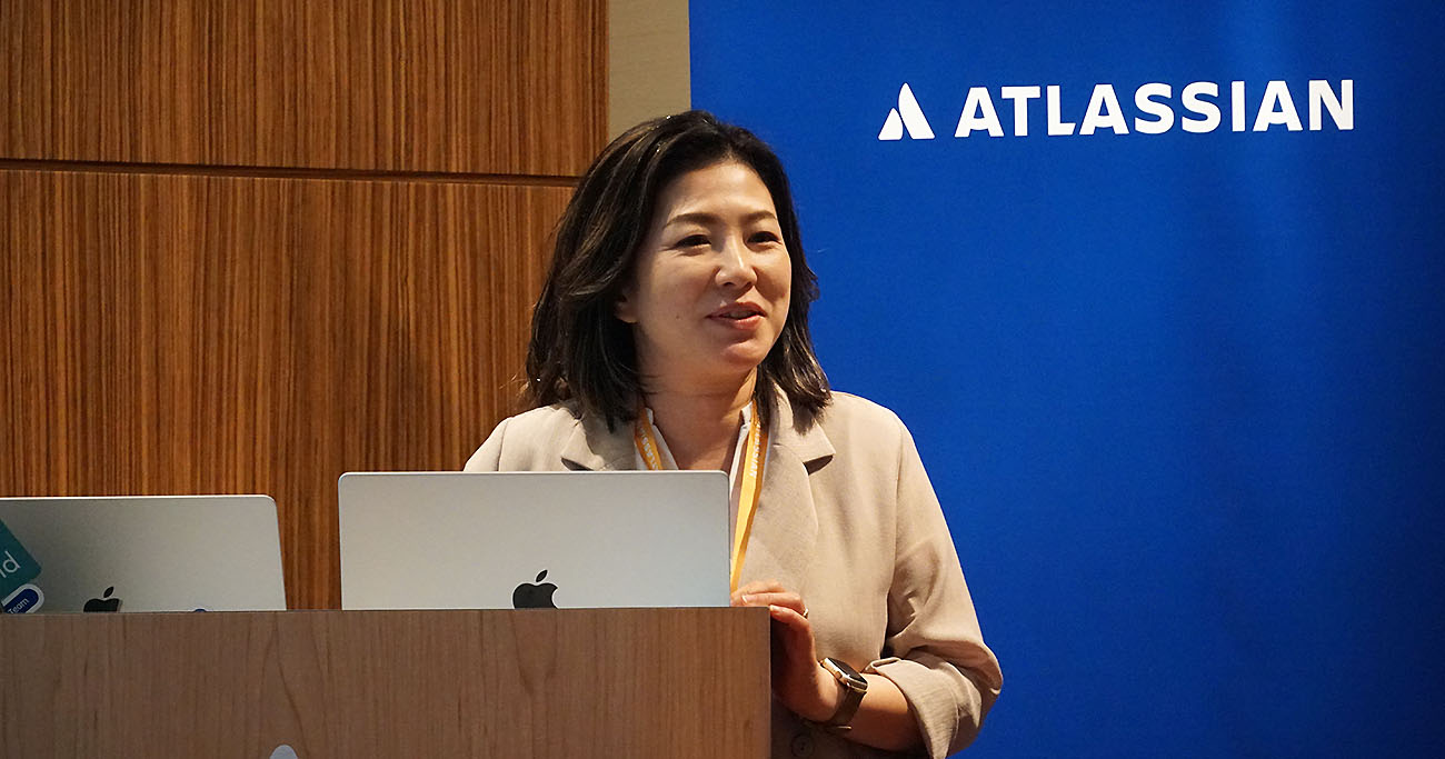 アトラシアン株式会社 マーケティング統括マネージャーの朝岡絵里子氏