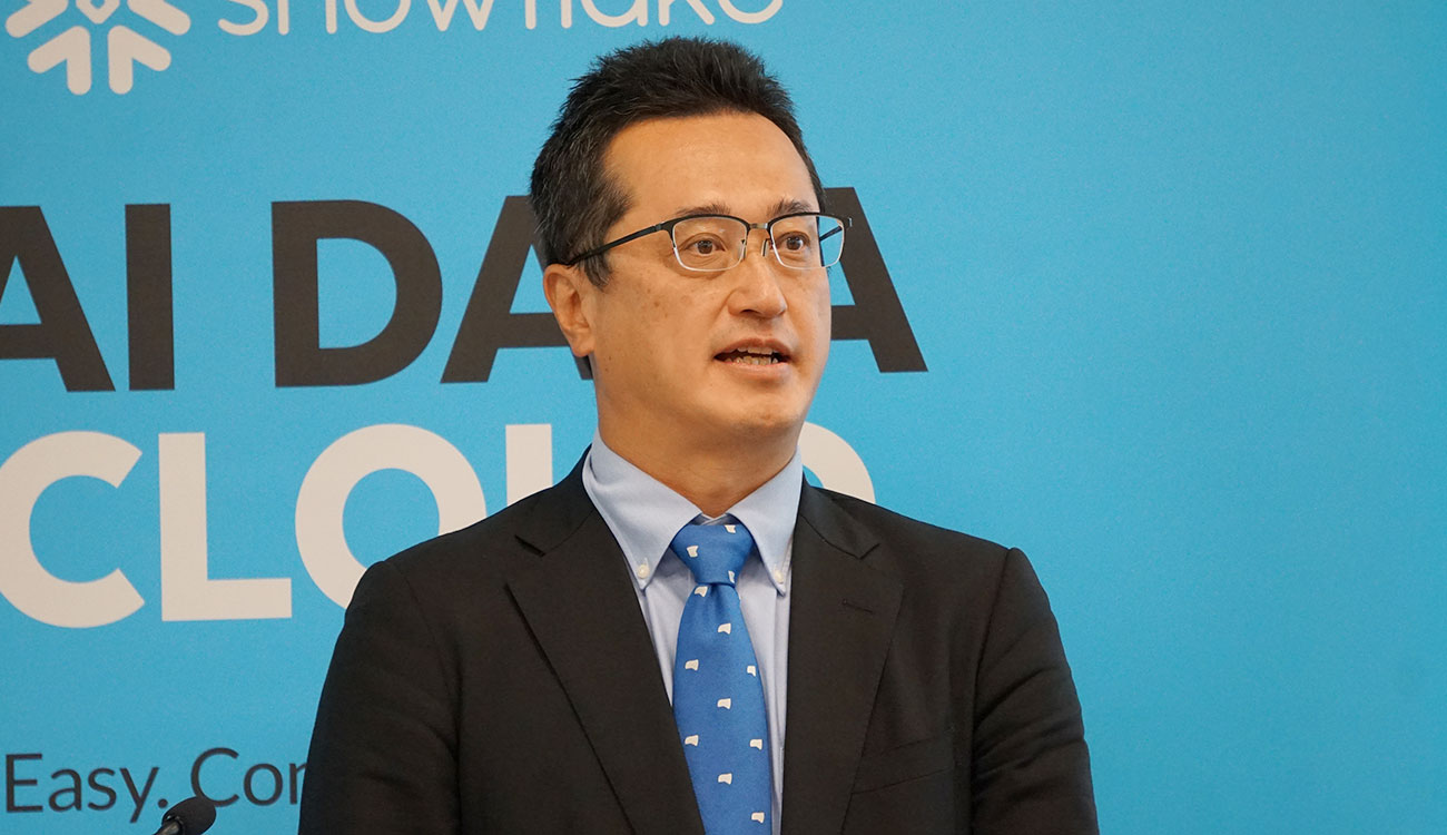 株式会社NTTデータ AI事業本部 AIビジネス事業部長 渡辺麟太郎氏