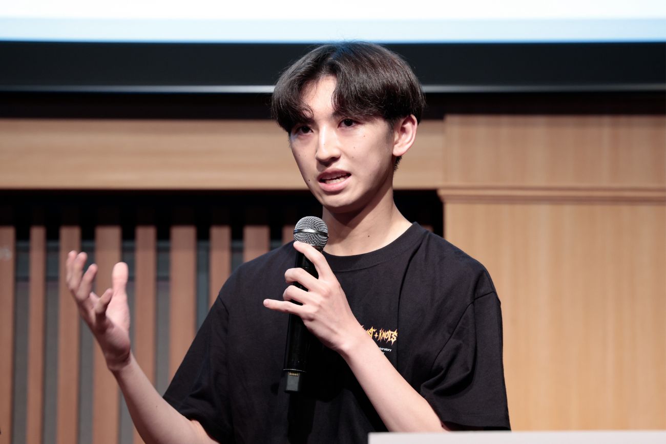 慶應義塾大学 環境情報学部 4年 橋本 晃太朗氏