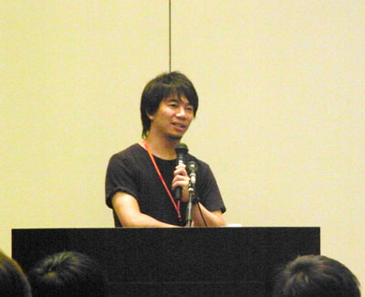 講演する株式会社はてなCTO 伊藤直也氏