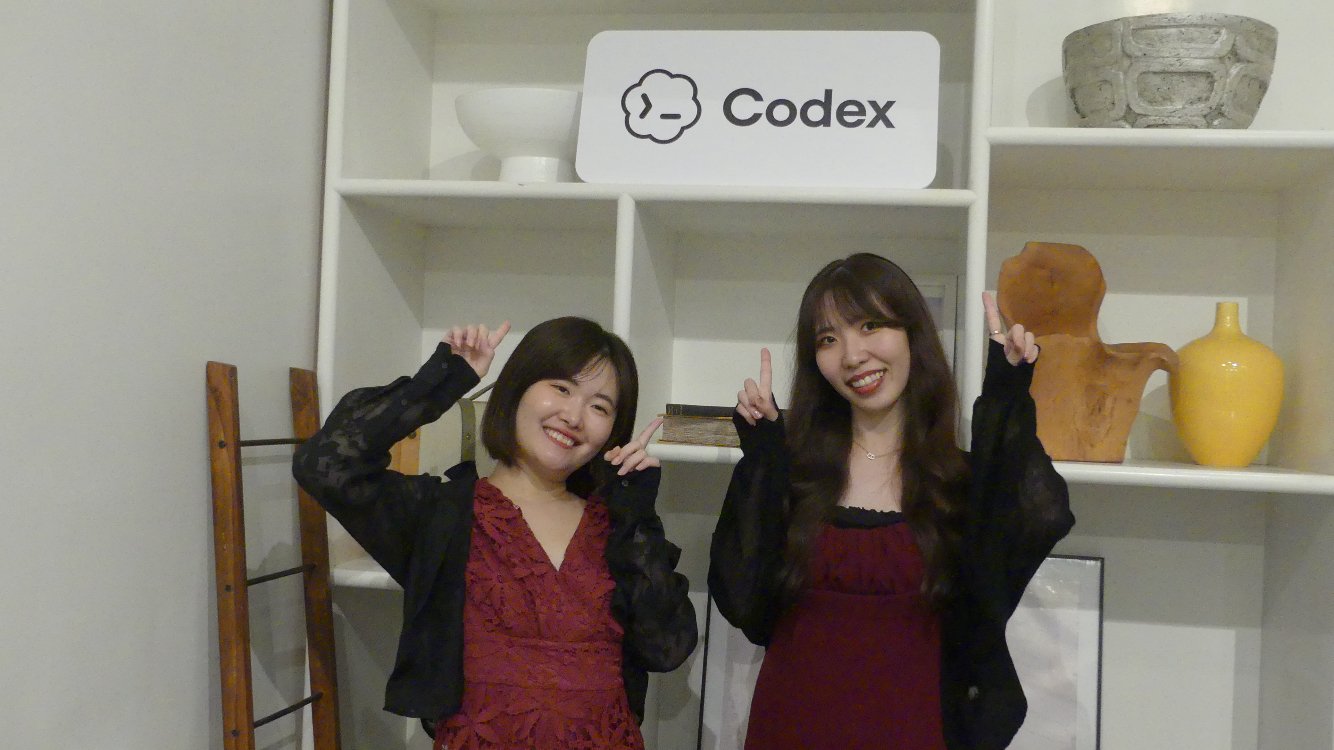 チーム「デジタルコンテンツ」の2名