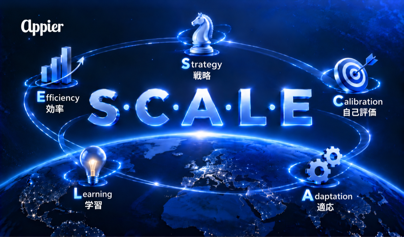 Appierが提唱する5つの原則「SCALE」