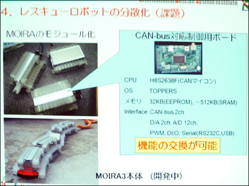 モジュール化したMOIRA3の開発