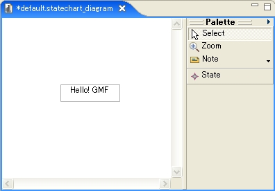 生成されたGMFエディタ