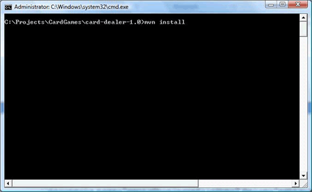 図5　Mavenのinstallゴールを用いて、プロジェクトをビルドする