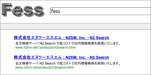 salesロールでの検索画面