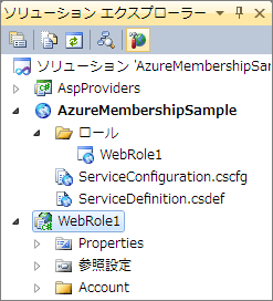 図13 ［ASP.NET構成］ボタン