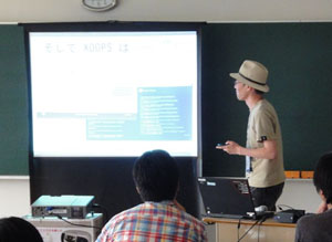 筆者　志賀 慶一は東北ＸＯＯＰＳのLTでB会場